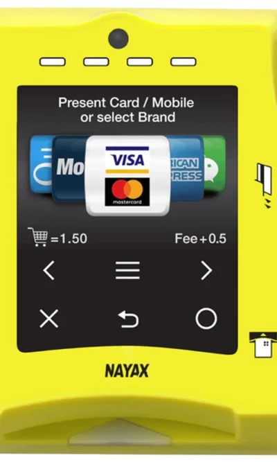 Nayax VPos Touch Credit Card Reader